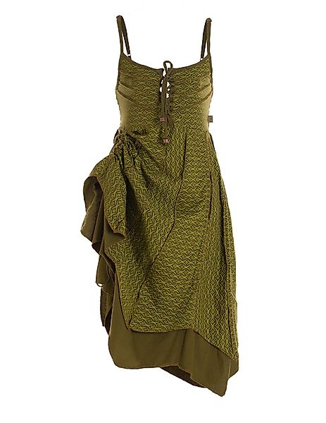 Vishes Sommerkleid Damen Sommer-Kleider längen-verstellbar Spagettiträger-K günstig online kaufen