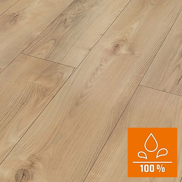 Classen Grande XXL Laminat 8 mm Wasserfest Eiche Sanssouci Natur günstig online kaufen