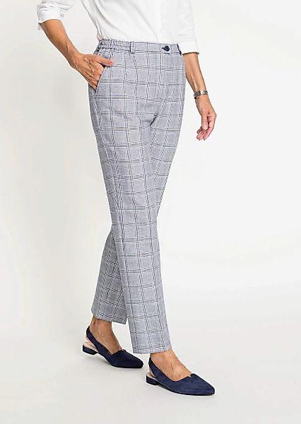 GOLDNER 2-in-1-Hose "Kurzgröße Karohose Carla" günstig online kaufen