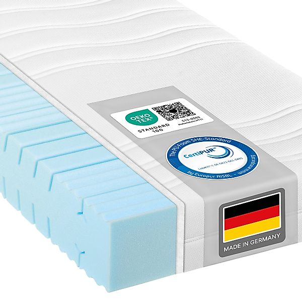 Kaltschaummatratze High Relax ergonomischer Schlaf wie günstig online kaufen