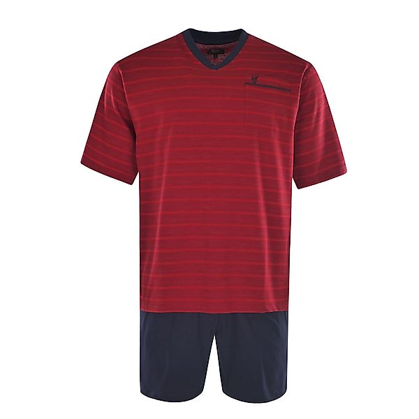 Hajo Pyjama Herren Pyjama Baumwolle (2 günstig online kaufen