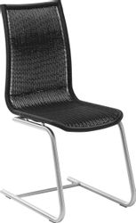 WK WOHNEN Freischwinger "WK 7400" () Rundrohrgestell in Edelstahloptik, Vol günstig online kaufen