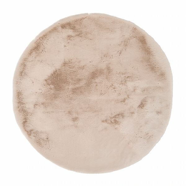 OCI DIE TEPPICHMARKE Hochflor-Teppich "ROCKY SOFT" rund 35 mm Höhe Kunstfel günstig online kaufen