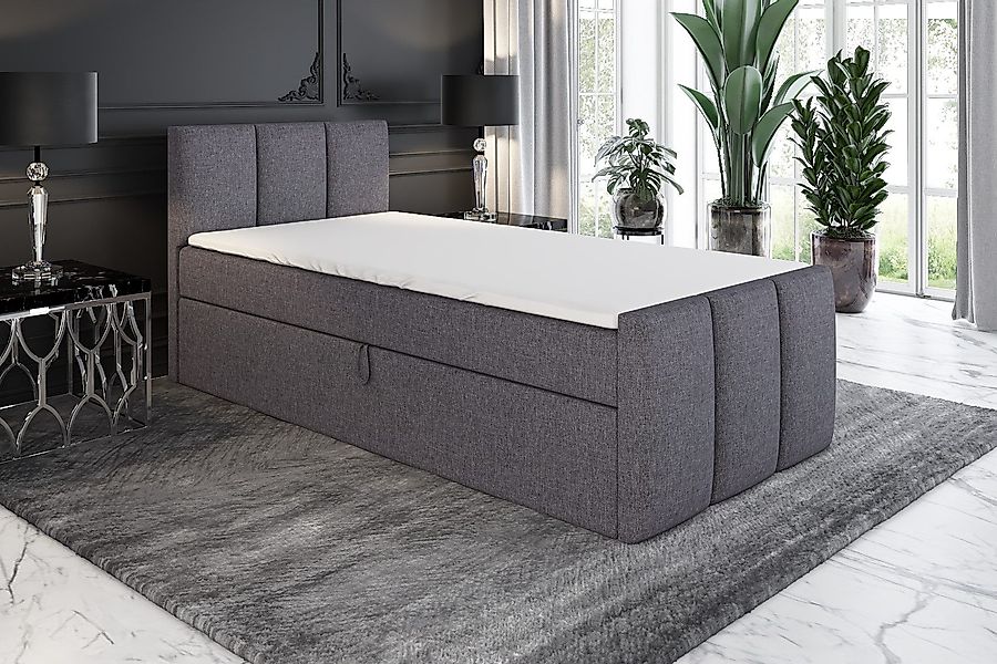 A&J MöbelLand GmbH Boxspringbett Einzelbett MOREN günstig online kaufen