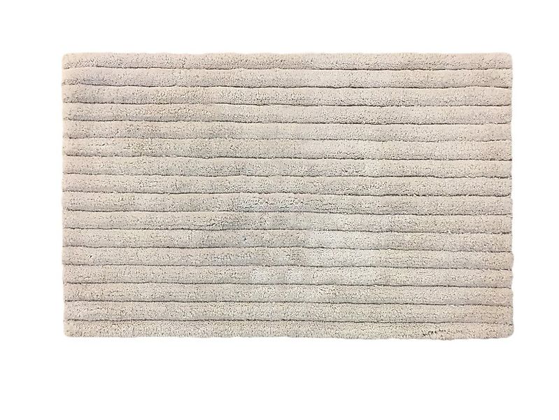 Trend Line Teppich TrendLine Badteppich beige Baumwolle 80 x 50 cm günstig online kaufen