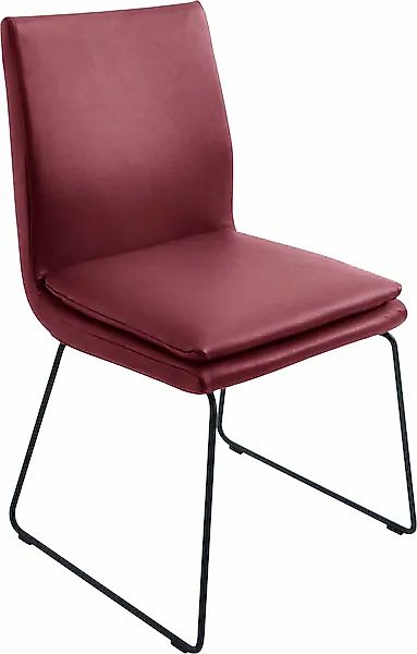 K+W Komfort & Wohnen Esszimmerstuhl »Creso« () mit Sitzkissen und Rundrohrk günstig online kaufen