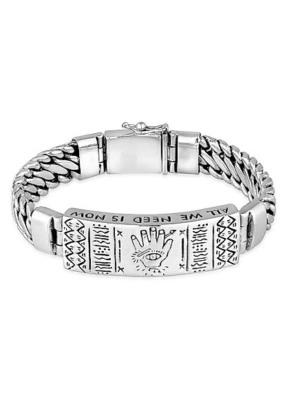 HAZE & GLORY Silberarmband Panzerkette - günstig online kaufen