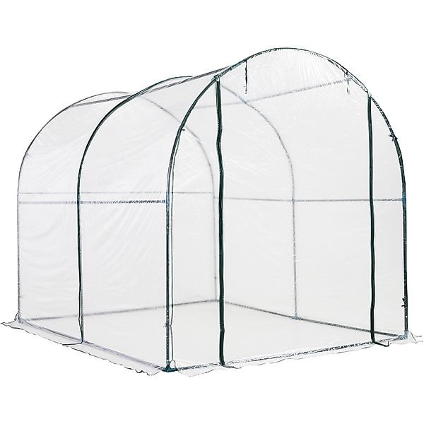 Outsunny Gewächshaus Foliengewächshaus Treibhaus Frühbeet Tomatenhaus Pflan günstig online kaufen