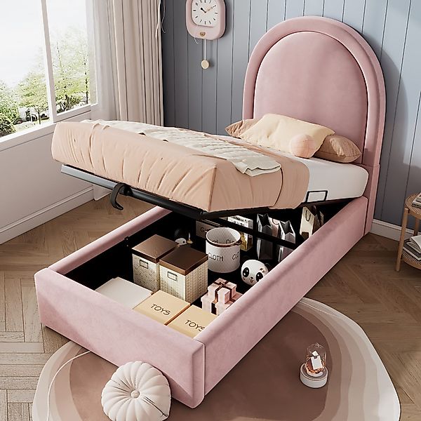 TavilaEcon Boxspringbett Einzelbett mit kosmischem Muster, günstig online kaufen