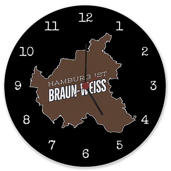 speecheese Wanduhr St. Pauli Wanduhr aus günstig online kaufen