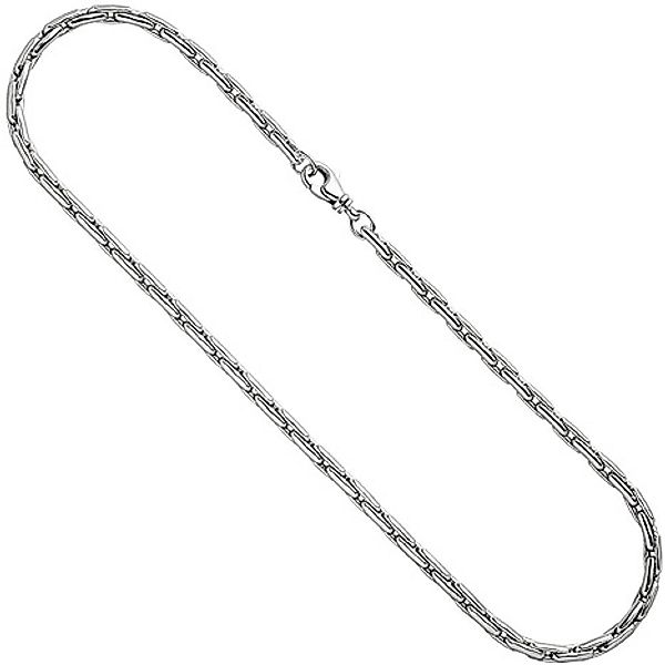 SIGO Halskette Kette 925 Sterling Silber rhodiniert 45 cm Silberkette Karab günstig online kaufen