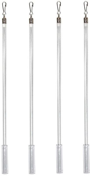 indeko Schleuderstab, Gardinen, Schiebevorhänge, (Set, 4-St), günstig online kaufen