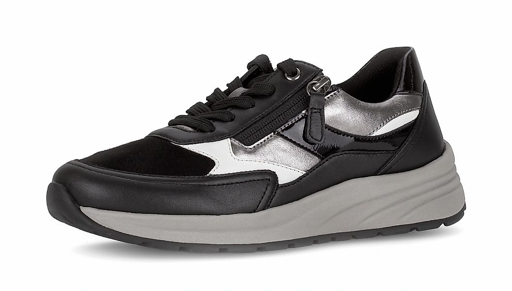 Gabor Keilsneaker "COMO", Plateau, Schnürschuh, Halbschuh, in Extraweite K günstig online kaufen