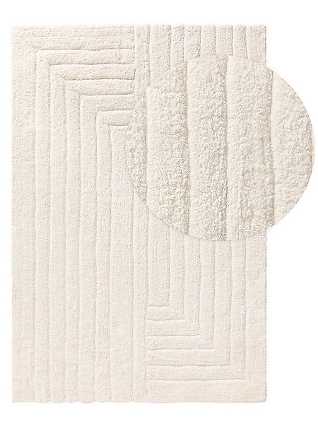 benuta Hochflor-Teppich Emy, rechteckig, Höhe: 21 mm, Kunstfaser, Berber, E günstig online kaufen