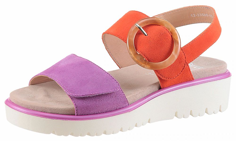 Ara Sandale "BILBAO", Keilsandale, Plateausandale mit Klettverschlüssen, G- günstig online kaufen