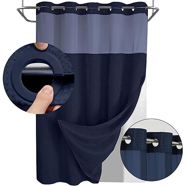 REDOM Duschvorhang Badevorhang Badezimmer Vorhang mit günstig online kaufen