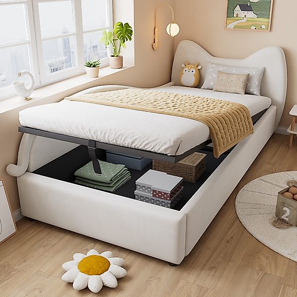 MODFU Schlafsofa mit hydraulischem Stauraum und günstig online kaufen