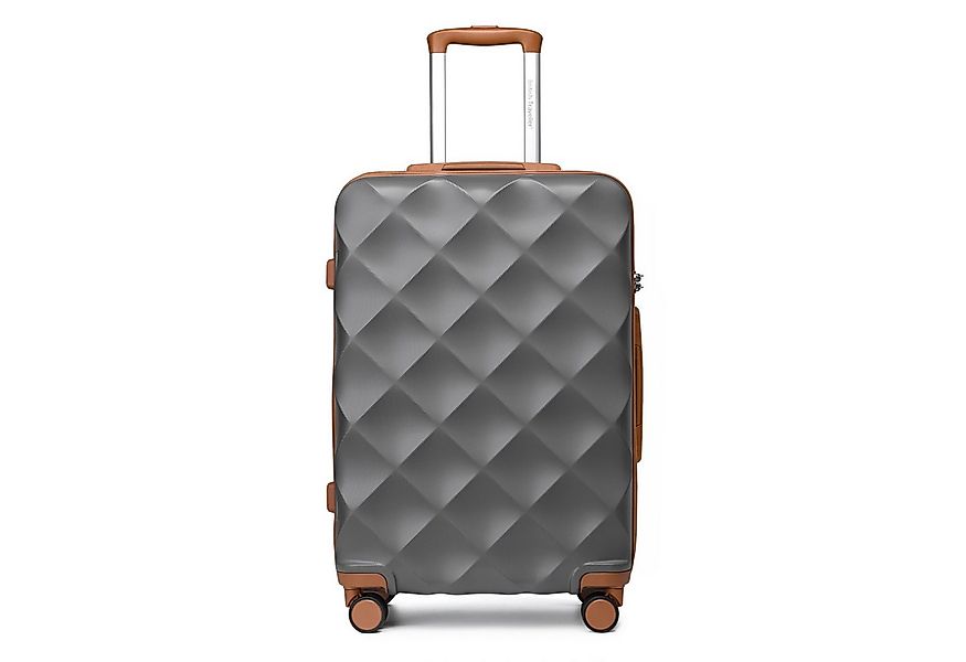 British Traveller Koffer ABS+PC Trolley mit TSA-Schloss, Ideal als Reisekof günstig online kaufen