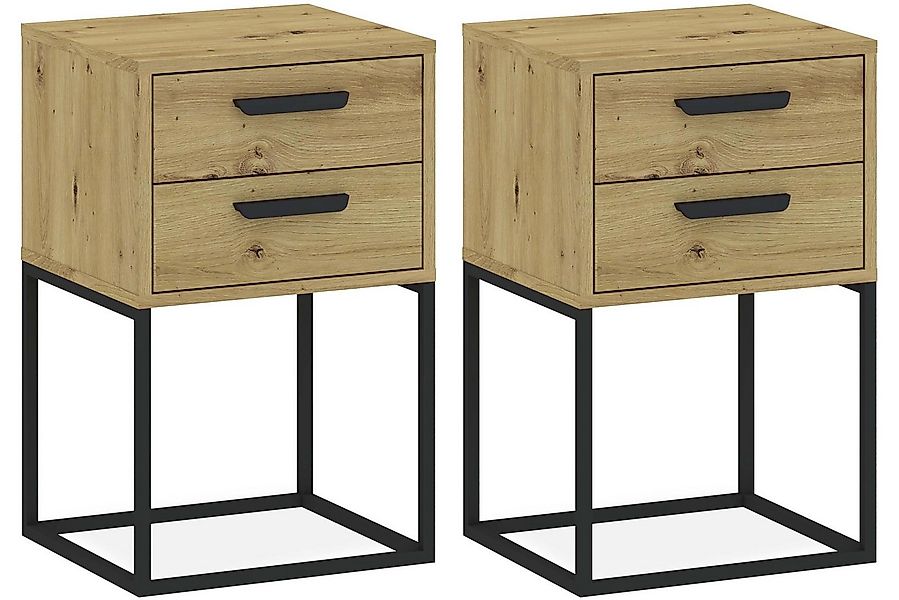 KONSIMO® Nachttisch RECTUS Nachtschrank, Modern, hergestellt in der EU, Bei günstig online kaufen