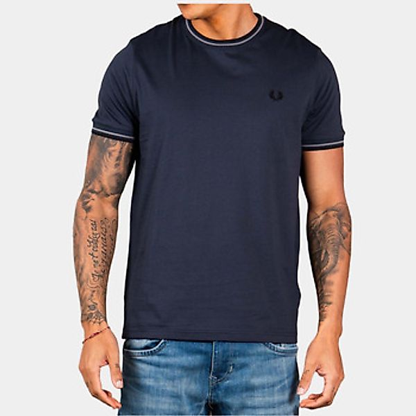 Fred Perry  T-Shirt Twin tipped t-shirt - dark airforce stockport blue blac günstig online kaufen