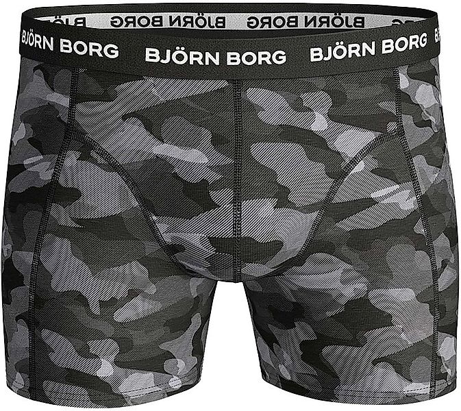Björn Borg Shorts 3er-Pack Grau Schwarz - Größe XL günstig online kaufen