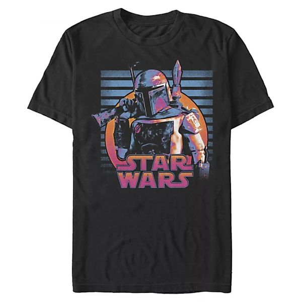 Star Wars - Boba Fett Neon Fett - Männer T-Shirt günstig online kaufen