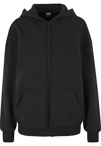 URBAN CLASSICS Sweatjacke Urban Classics Damen Ladies Cozy Oversized Zip Ho günstig online kaufen