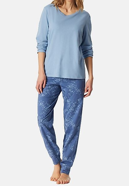 uncover by SCHIESSER Pyjama Nightwear (Set, 2 tlg) Schlafanzug - Baumwolle günstig online kaufen