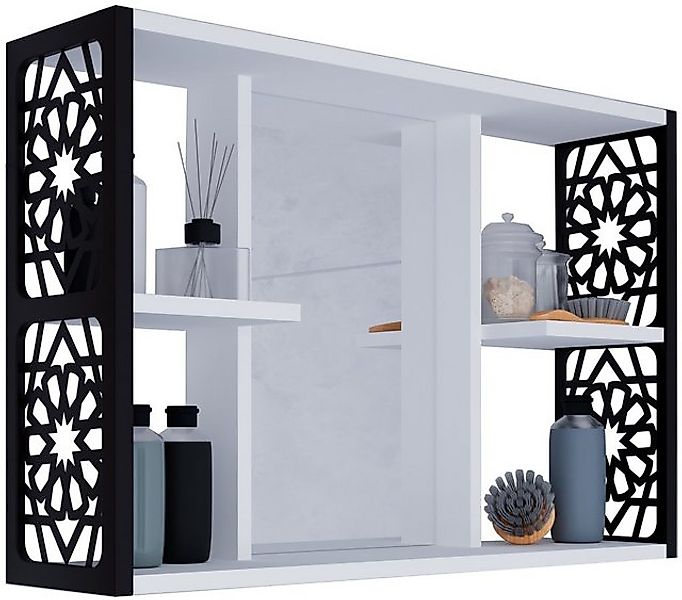 VCM Spiegelschrank Holz Badmöbel Spiegelschrank Spiegel Bamela 46x82 günstig online kaufen