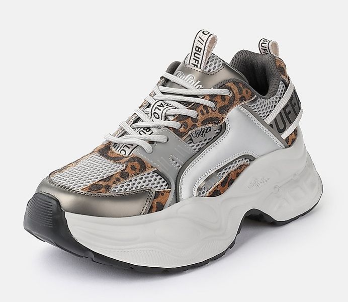 Buffalo Yuno one Plateausneaker Halbschuh, Schnürschuh, Retro-Sneaker mit M günstig online kaufen