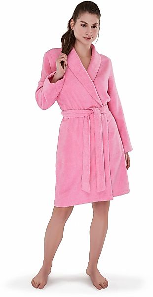 Möve Damenbademantel ideal für Sauna & Spa, Hotelbademantel, Morgenmantel, günstig online kaufen