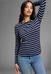 KangaROOS Langarmshirt im Doppelpack, gestreift + günstig online kaufen