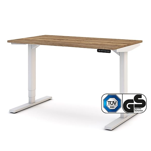 ASSMANN Büromöbel Schreibtisch Y-LINE (120x70cm Weiß günstig online kaufen