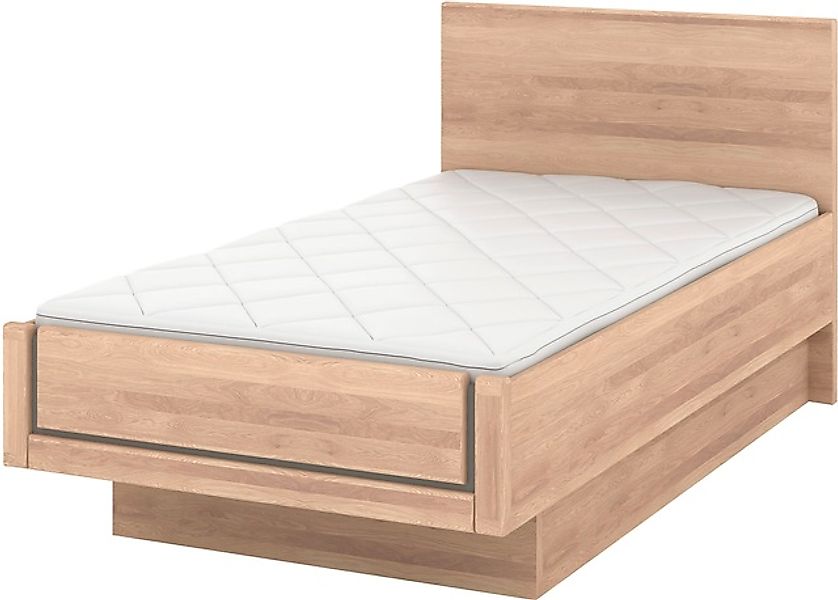 Musterring Holzbett »Sorrent, Bettgestell, Bettrahmen, teilmassiv Eiche« MA günstig online kaufen