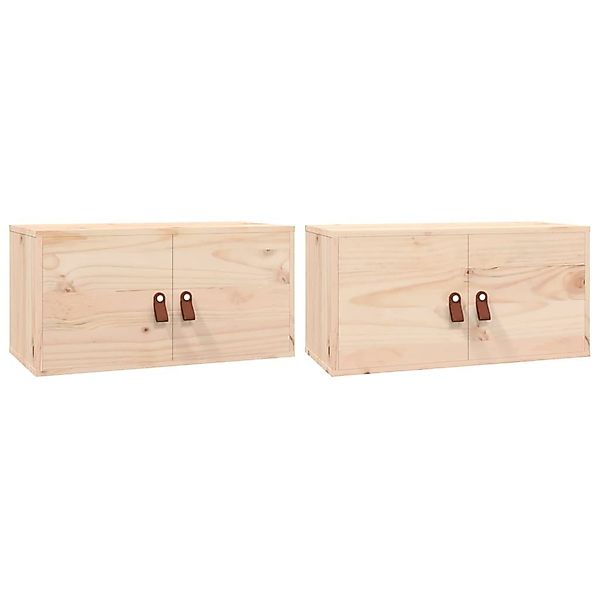 vidaXL Regal Wandschränke 2 Stk. 60x30x30 günstig online kaufen