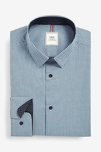 Next Langarmhemd Motion Flex Hemd – Slim Fit, Sportmanschette (1-tlg) günstig online kaufen