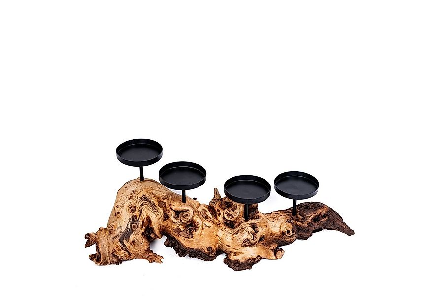 Deggelbam Kerzenhalter Kerzenwurzel - Kerzenhalter auf Echtholzwurzel 1er u günstig online kaufen