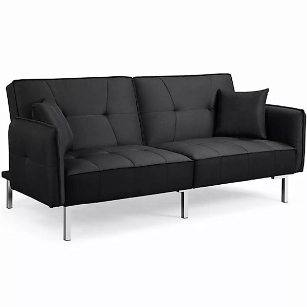 Yaheetech Schlafsofa, Schlafsofa Schlafcouch Couch mit Bettfunktion günstig online kaufen