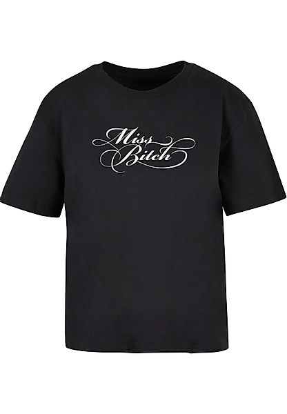 Miss Tee T-Shirt "Miss Tee Miss Bitch Tee" 1 Stk. tlg. günstig online kaufen