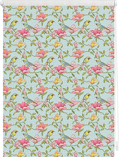 Seitenzugrollo Klemmfix Motiv Birds, LICHTBLICK ORIGINAL, günstig online kaufen