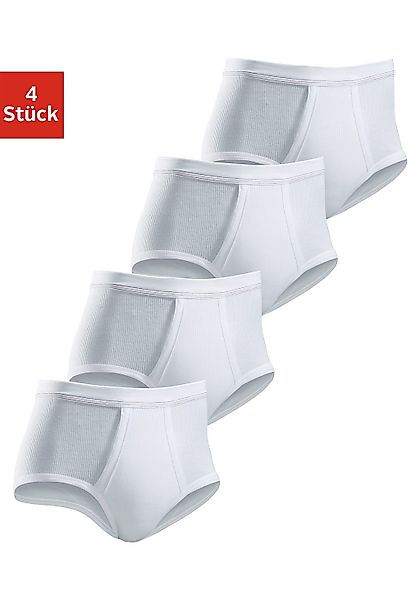 Clipper Slip, (Packung, 4 St.), schlichtes Basic für jeden Tag aus Doppelri günstig online kaufen
