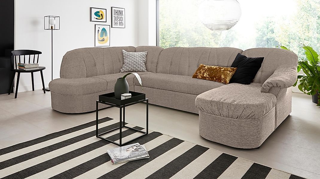 DOMO collection Wohnlandschaft "Pegnitz, zeitlos und modern, mit attraktive günstig online kaufen