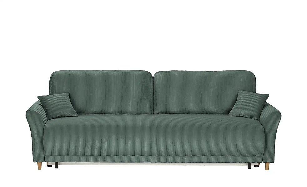 Big Sofa mit Funktion  Malyn II ¦ grün ¦ Maße (cm): B: 232 H: 88 T: 100.0 P günstig online kaufen