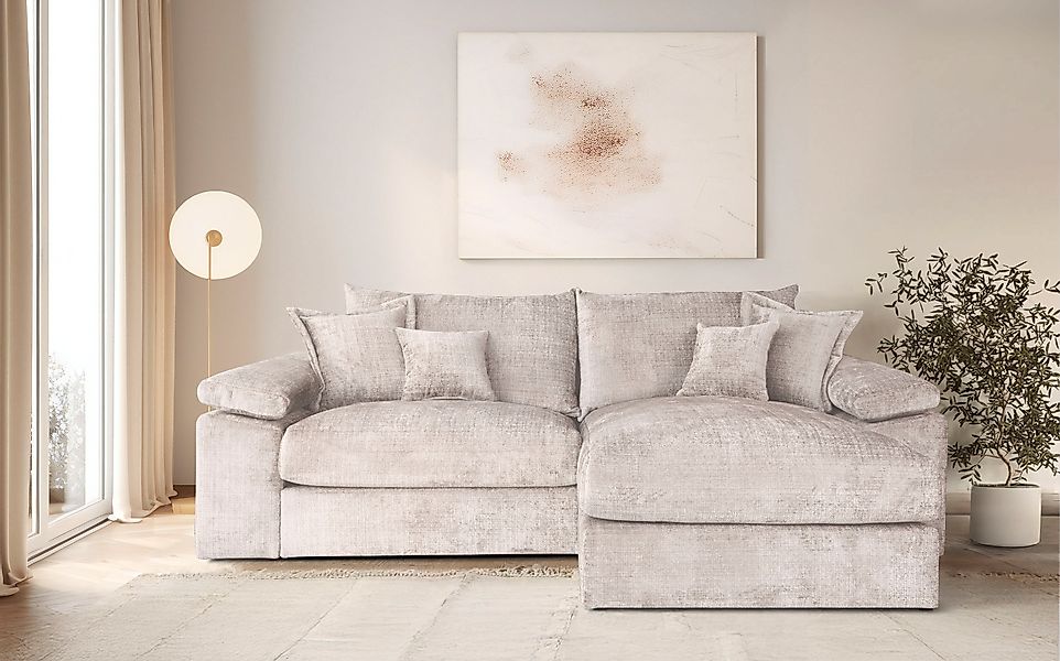 Home affaire Ecksofa »Soft&Cosy XL L-Form - Breite 246 cm«, Mega-Sofa, Cord günstig online kaufen