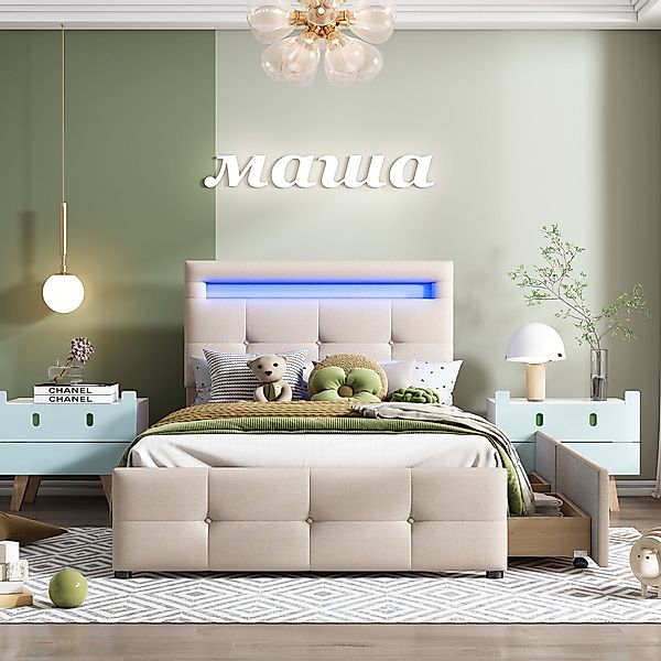 HAUSS SPOLE Polsterbett Einzelbett Funktionsbett Bettrahmen günstig online kaufen