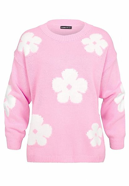 CLOUD 5IVE Rundhalspullover "CLOUD 5IVE Cloud 5ive Crewneck Knit Sweater wi günstig online kaufen