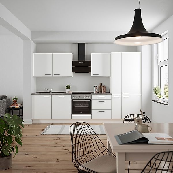 nobilia® Küchenzeile »"Touch II"« vormontiert, Ausrichtung wählbar, Breite günstig online kaufen