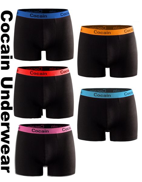 Cocain underwear Boxershorts 5 Bunte Herren günstig online kaufen