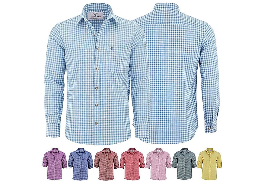German Wear Trachtenhemd GW120x Trachtenhemd Langarm hemd Trachtenmode Hemd günstig online kaufen