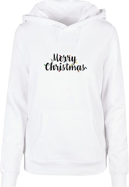 Merchcode Kapuzenpullover "Merchcode Damen Ladies Merry Christmas Lights Ba günstig online kaufen